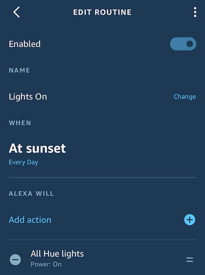 How to Create an Alexa Routine image