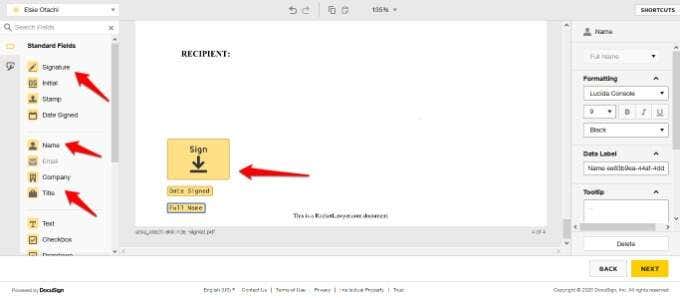 How to Sign a PDF File Using DocuSign image 10