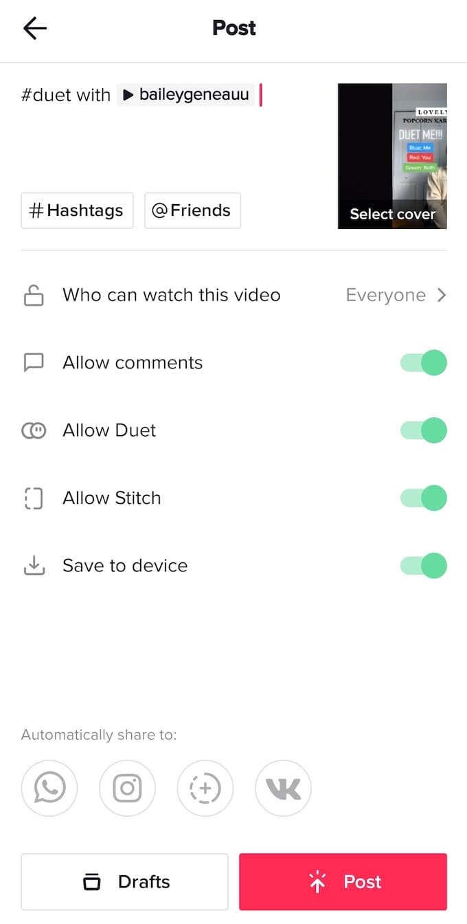 How to Duet on TikTok image 5