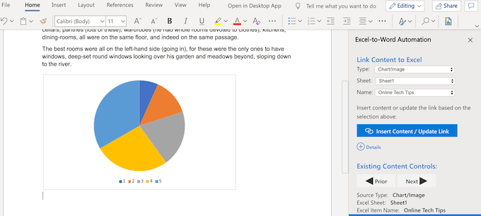 Excel-to-Word Document Automation image