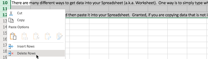 Creating & Formatting a Worksheet Example image 16