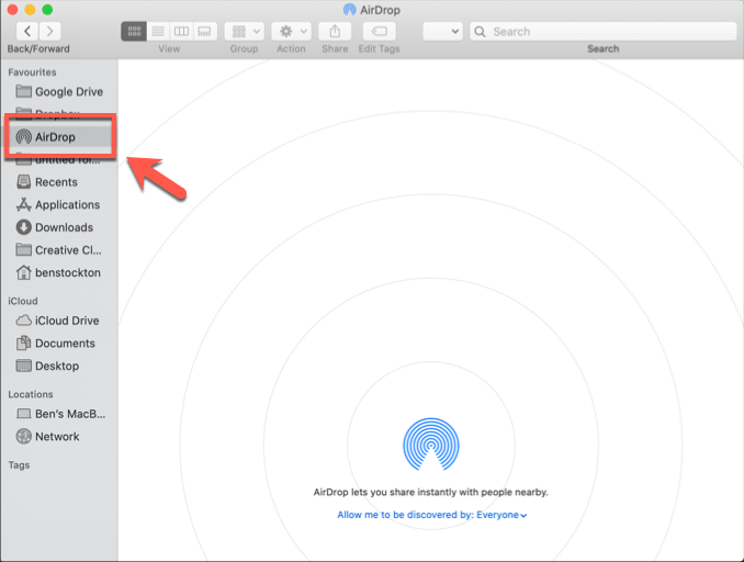 Sending Files To A Mac image 2