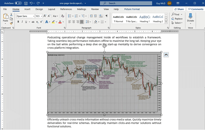 The Fastest Way To Make One Page Landscape In Word image