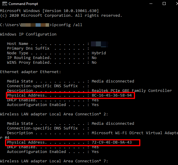 How to Find a MAC Address On Your PC or Mac image 13